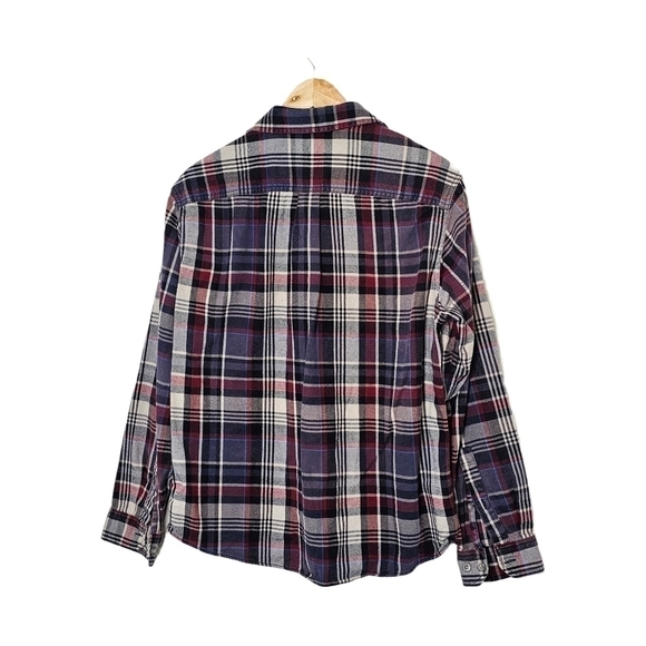 Eddie Bauer classic fit heritage plaid button down shirt size Large - Picture 9 of 10